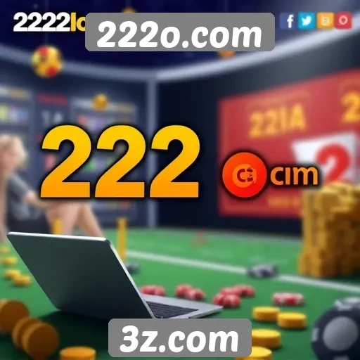 Funcionalidades do site 222o.com para jogadores