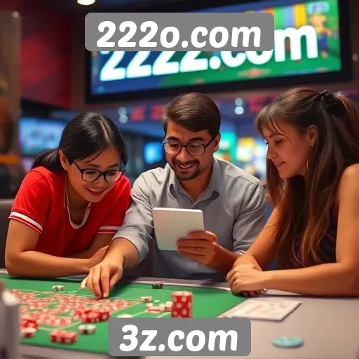 Experiência do usuário no 222o.com